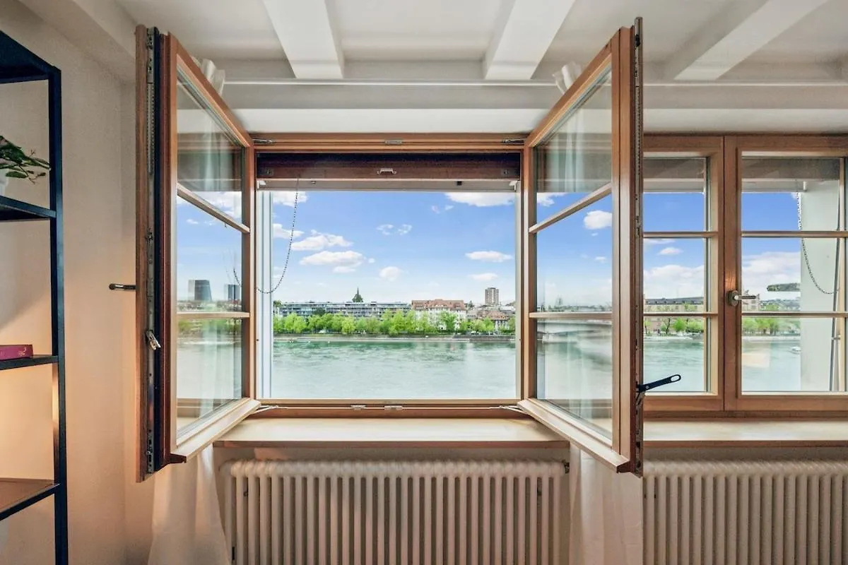 True Basel - Stilvoll I Zentral I Rheinblick Apartman