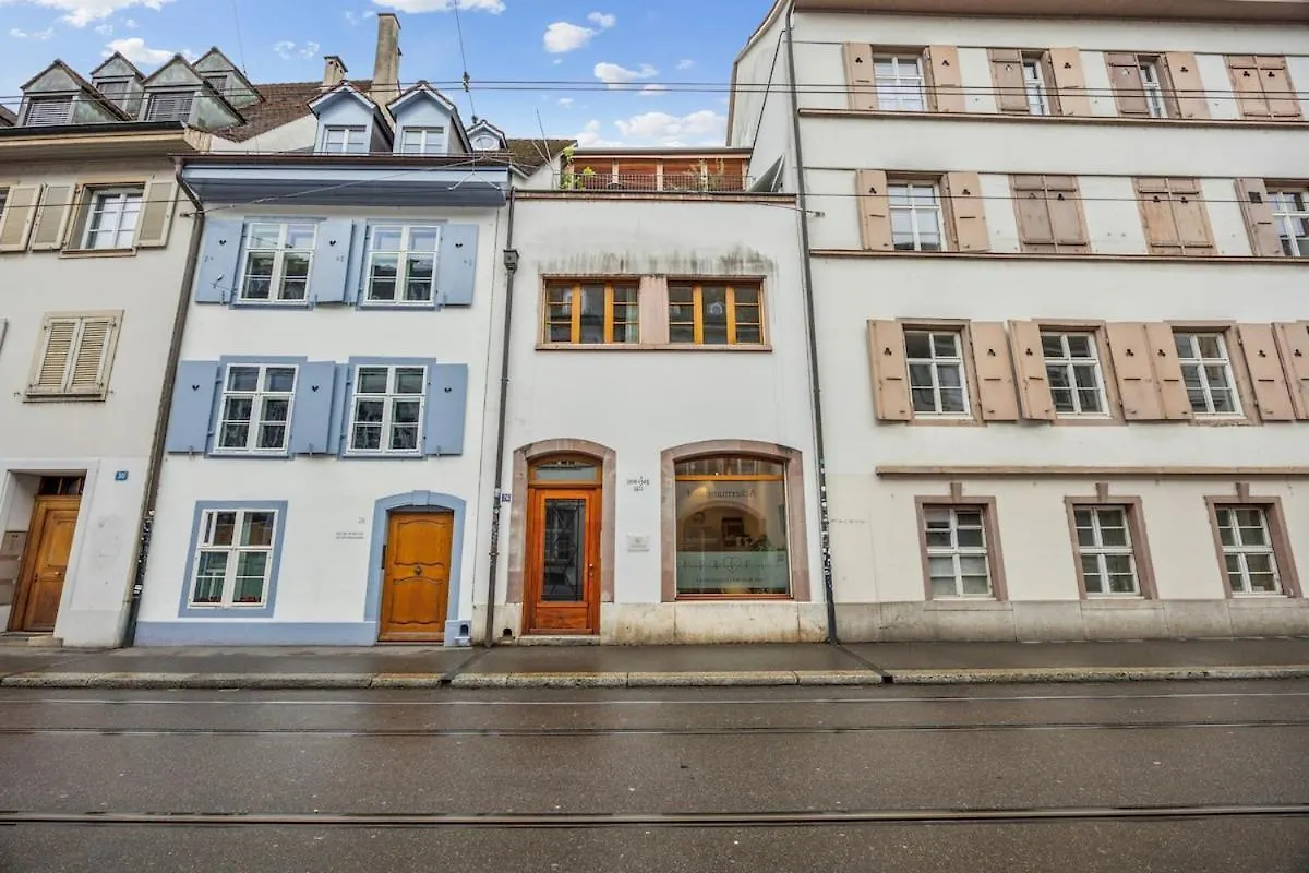 True Basel - Stilvoll I Zentral I Rheinblick Apartman 0*,